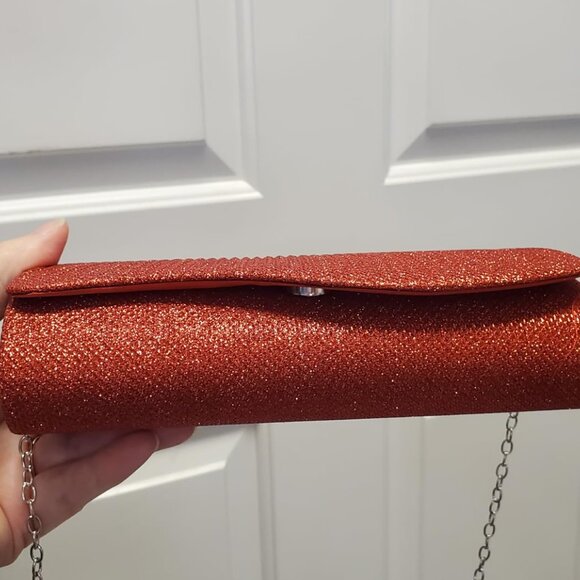 Sequin Clutch Purse Sparkly Envelope Evening Bag for Wedding, Parties, Brides - Picture 4 of 11